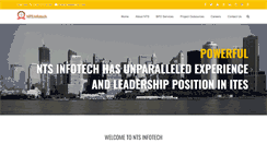Desktop Screenshot of ntsinfotech.com